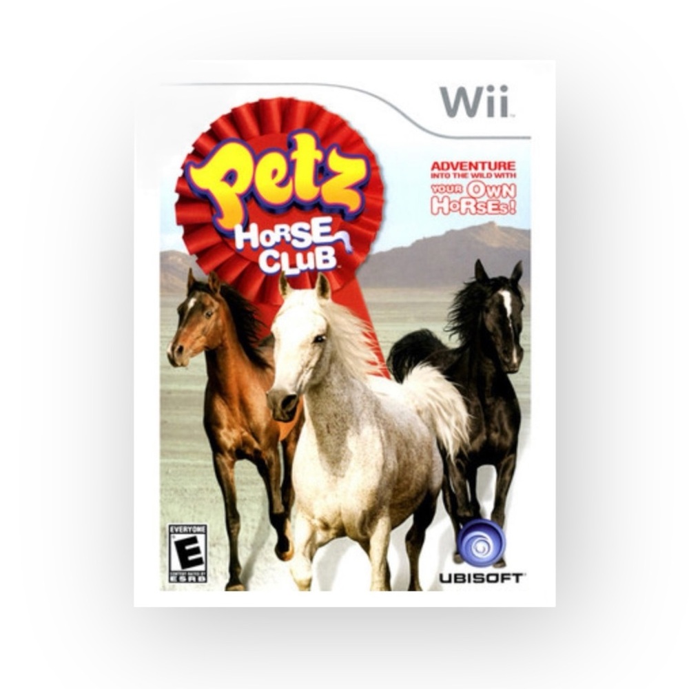 HTF: Nintendo Wii ★ We Petz Horse Club Game ★ Original Case ★ Discontinued ★